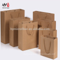 custom logo waterproof kraft paper bag